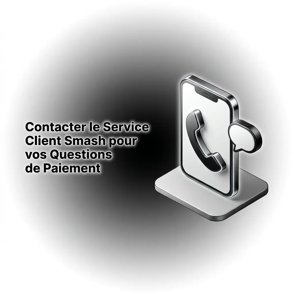 Équipe support Smash disponible 24h/24 via chat, email, Telegram et FAQ pour questions paiement et retraits