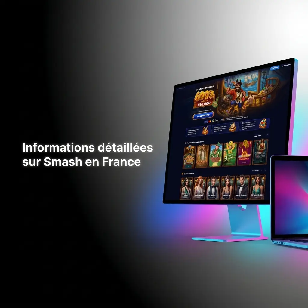 Plateforme Smash France : paris sportifs, casino en ligne, application mobile et sécurité SSL des données