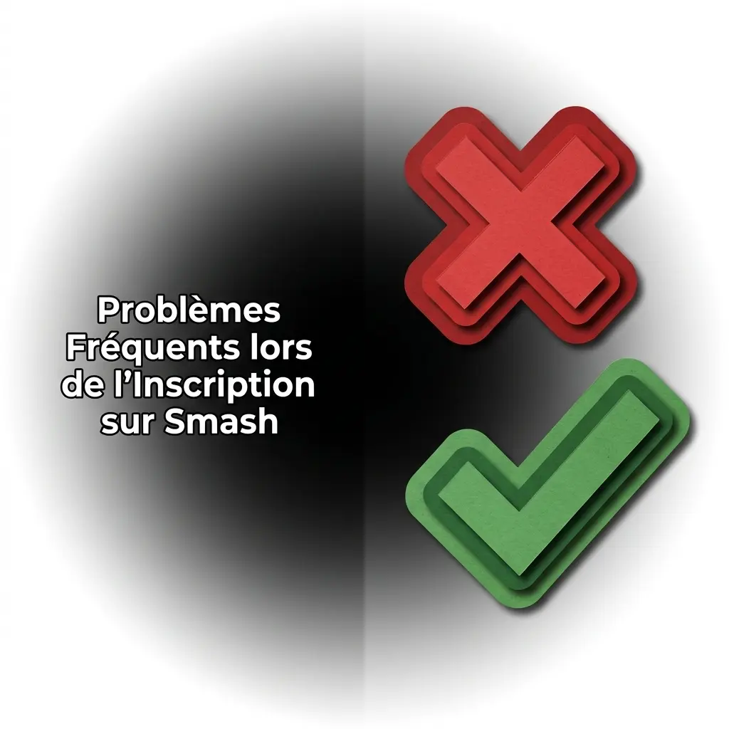 Problèmes fréquents lors de l'inscription sur Smash et solutions pour créer un compte avec succès