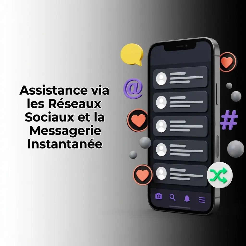 Support Smash via réseaux sociaux : Telegram, WhatsApp, Facebook Messenger et Twitter pour assistance rapide