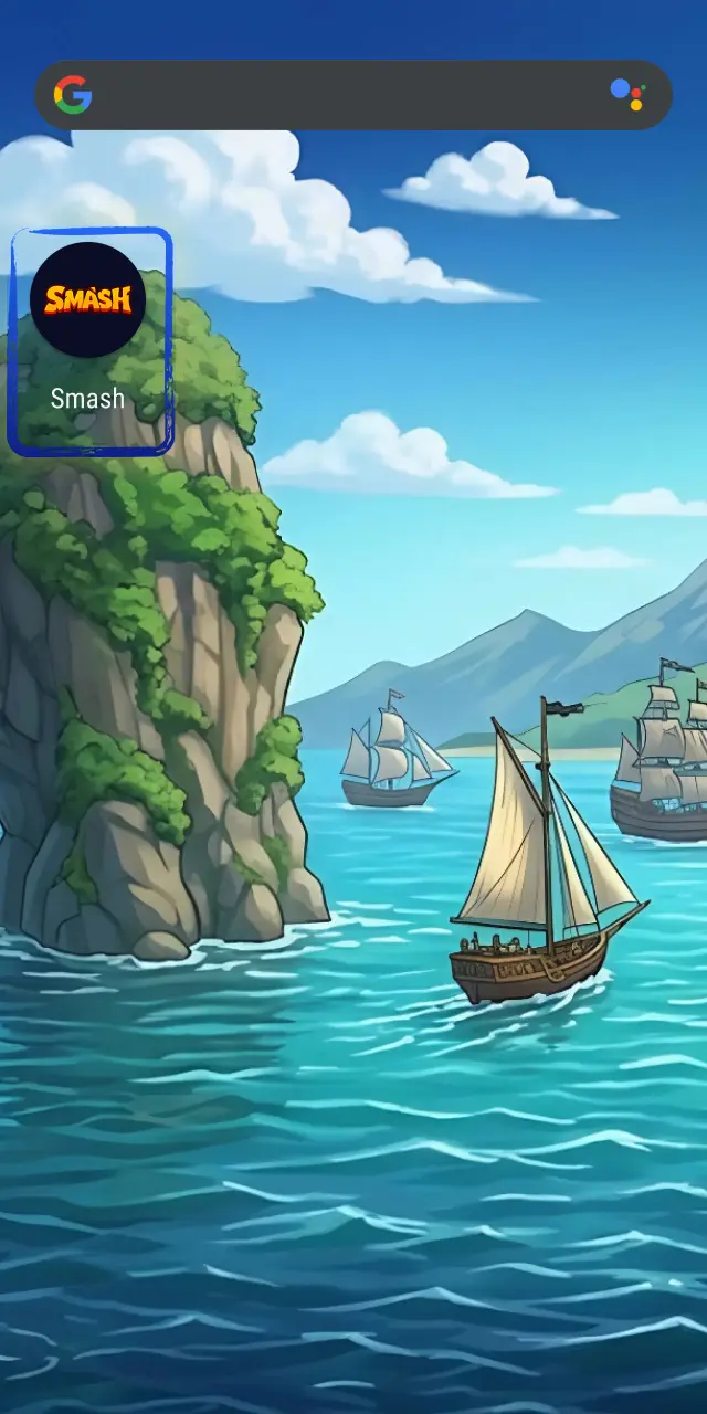 Appuyez sur Ajouter pour placer l'icône Smash sur votre écran d'accueil et ouvrez-la.